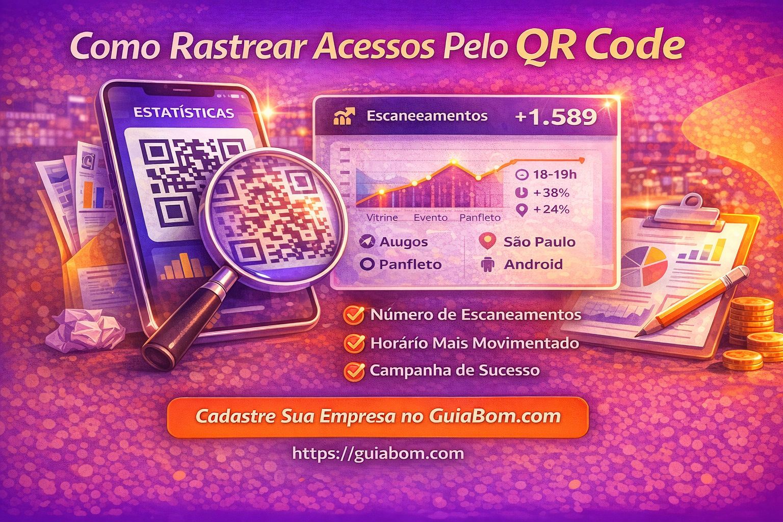 Como Rastrear Acessos Pelo QR Code